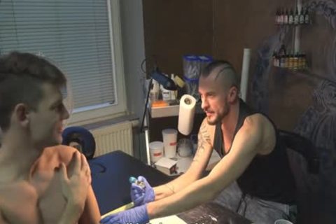 tasty Sex For specie In A Tattoo Studio
