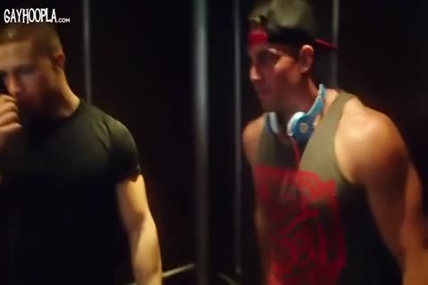 Muscle man With worthy knob On Him