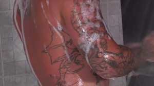 Shower Encounters - Sebastian young & Horus enchanting butthole dril