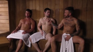 Heating Things Up - Griffin Barrows and Brad Banks butthole Hook up
