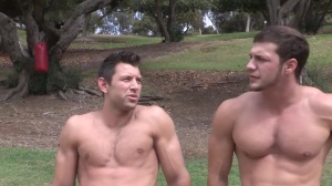 Brandon & Shaw: bare - butt Scene