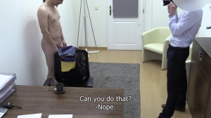 Russian boy with taut dark hole fucks for cash
