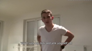 Blond Czech twink reality hardcore sex
