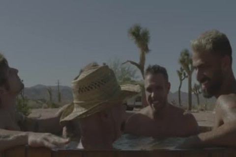lovely grand-dad Hooks Up With Porn Stars - Calvin Banks, Alex Mecum, Max Adonis