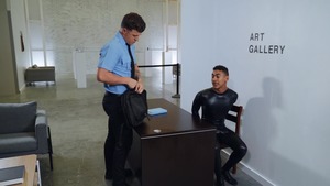 The anal Burglar: unprotected - JJ Knight with Mateo Fernandez American Love