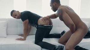 NoirMale - Inked nice big dick Trent King blowjob cum