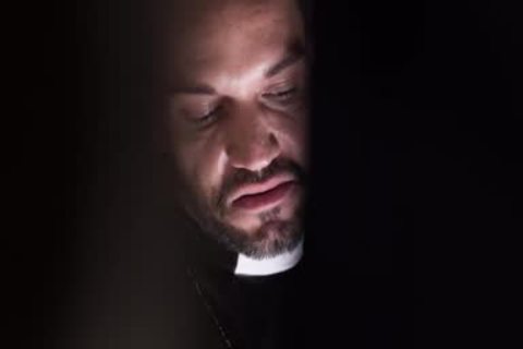Religious Virgin Ryan Jacobs Confesses To Father Dale Kuda he wishes rods