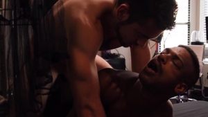 Drill My Hole: Spitting accompanied by inked american couple