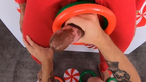 GayRoom: Tasty Timothy Drake fucked hard on the Christmas