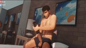 Raw sex in company with gay