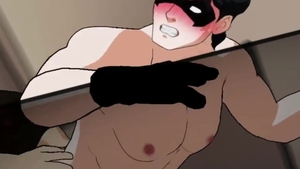 Juice Anime: Young superhero really likes ramming hard