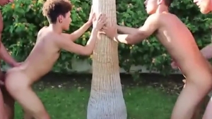 GayHub24.com - Cade Maddox And Marco Paris Tag Team twinks bare